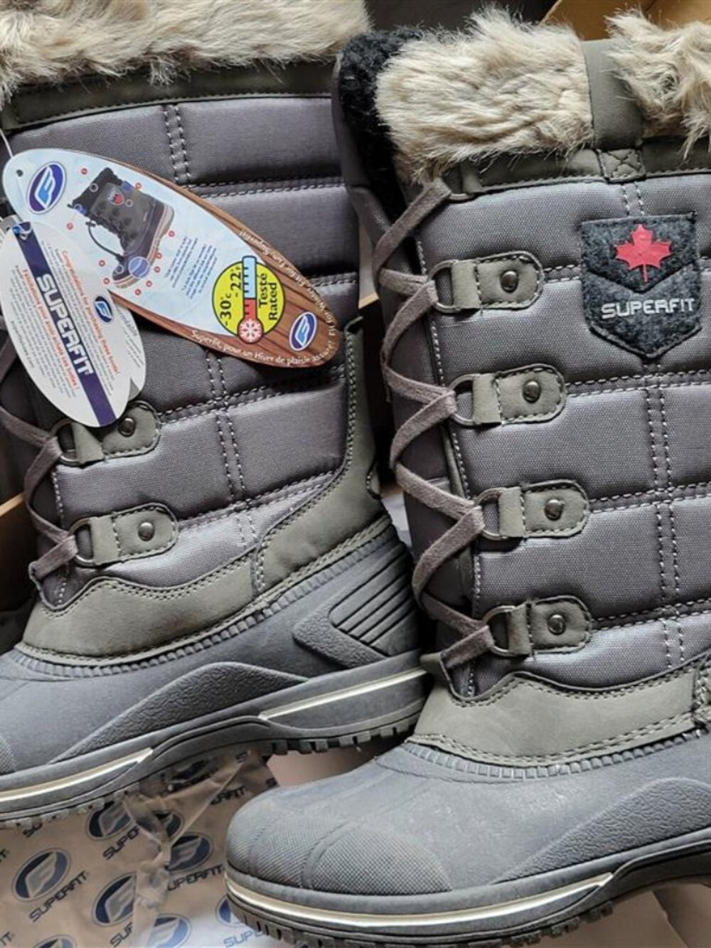 Sure Fit Waterproof winter boots-Size 8 NWT